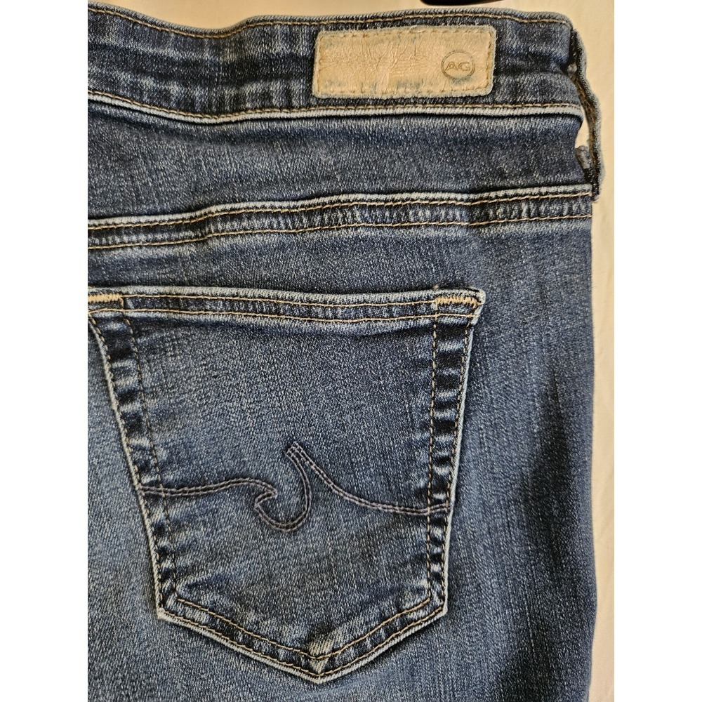 AG Adriano Goldschmied Jeans Womens 28R Blue The Legging Super Skinny Dark Wash - Picture 10 of 10